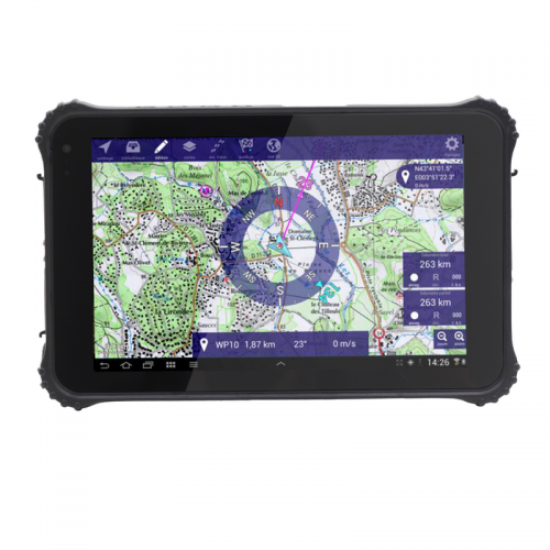 Tablette durcie 8'' GPS GlobeXplorer - Android