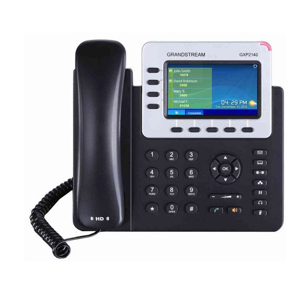 一番最安IP電話機 Grandstream GXP-2140 4台セットー１ オフィス用品