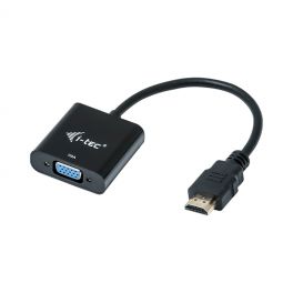 i-tec HDMI2VGAADA cavo di interfaccia e adattatore HDMI VGA Nero