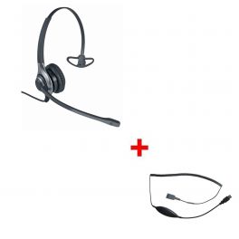 Casque filaire personnalisable avec microphone - Chatty