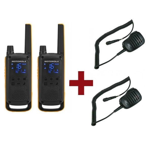 Pack de 6 Motorola Talkabout T82 Extreme - Talkies-walkies sans