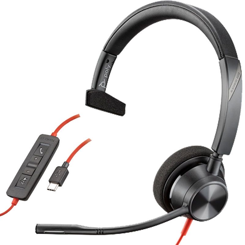 Casque USB-C Poly Blackwire 3310