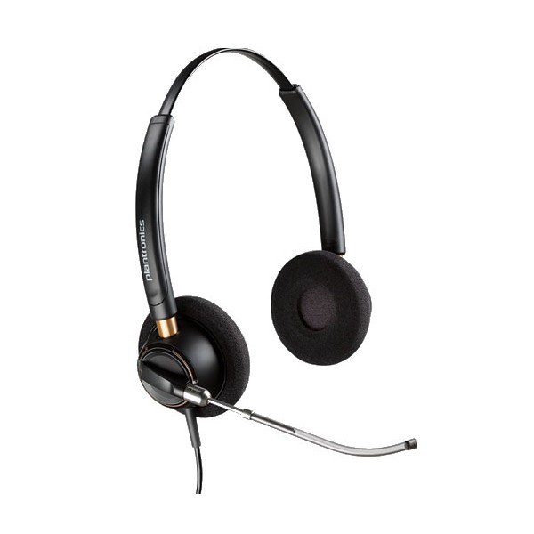 Casque audio serre-tête (3.5 mm) Noir - Ecouteurs avec prise jack câble 1,5  m