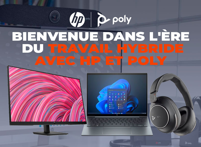 Travail hybride Hp Poly